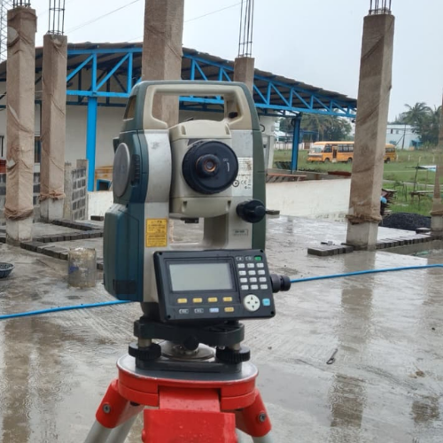 Verification survey to ensure completed construction matches approved drawings. As-Built Survey