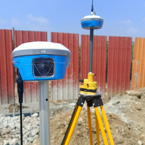 Provides centimeter - level accurate geo-referenced positioning data for land and development projects. DGPS Survey